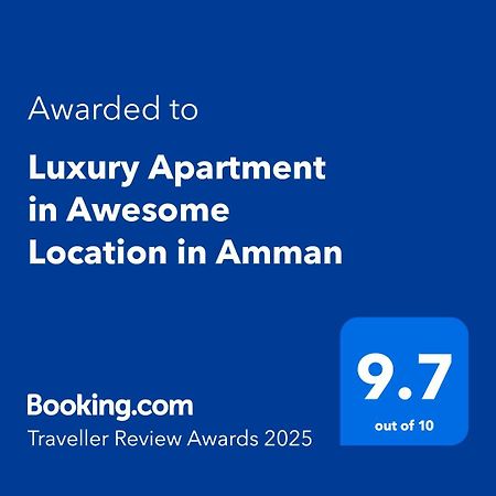 Luxury Apartment In Awesome Location In Amán Exterior foto